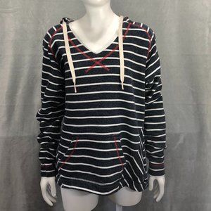 Columbia Hooded Pullover PFG - Women's S - Striped